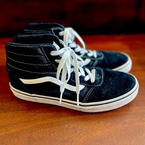 Vans Youth High Tops Size 7